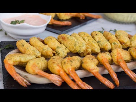 Shrimp or prawns in batter: a complete tutorial from La Cocina de Masito