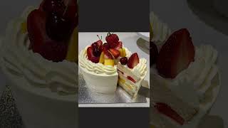 有料級ショートケーキ講座公開中🎂 #ショートケーキ #shorts #ナッペ