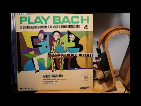 Jacques Loussier Trio - Play Bach Vol 4 (Vinyl, Mono)