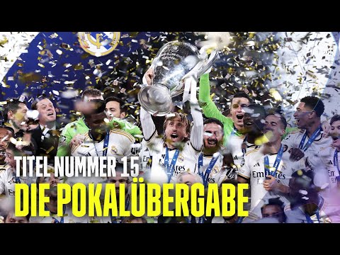 Sie können nicht verlieren! Real Madrid bei der Titelübergabe | UEFA Champions League