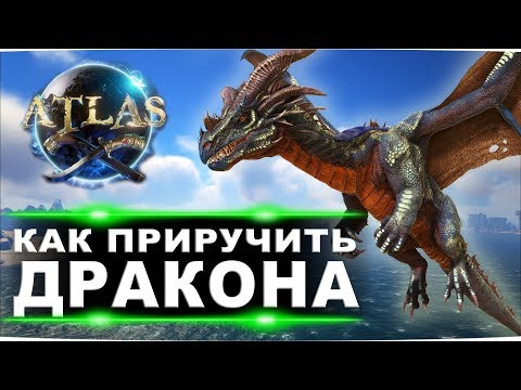 Соло приручение и обзор способностей дракона в Atlas.