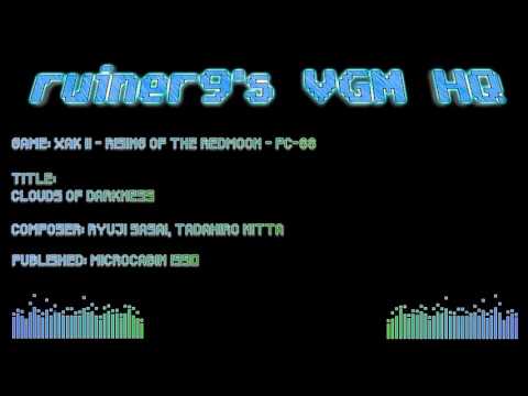 Xak II - Rising of the Redmoon PC-88 OST- Clouds of Darkness