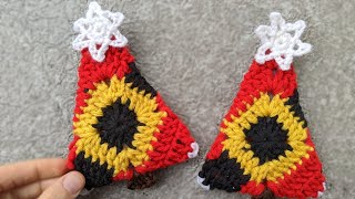 Crochet Christmas Tree (from Granny Square)