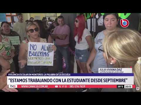 Autoridades respondieron tras la violenta agresión escolar en Monteros