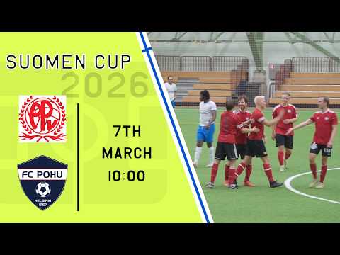 [Suomen Cup' 26] (1st Half) Pajamäen Pallo-Veikot vs FC Pohu/CJ | 07/03/2026 | 0-10 (0-4)