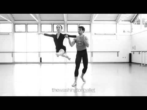 The Washington Ballet in Merce Cunningham's Duets