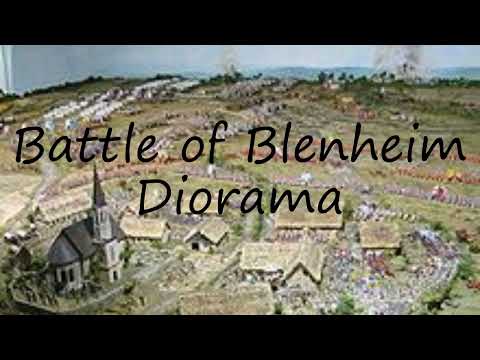 How to pronounce Battle of Blenheim Diorama in English?