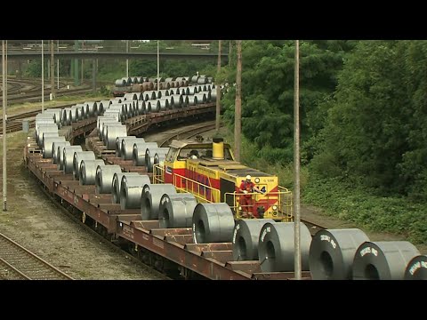 Güterverkehr im Ruhrgebiet.
