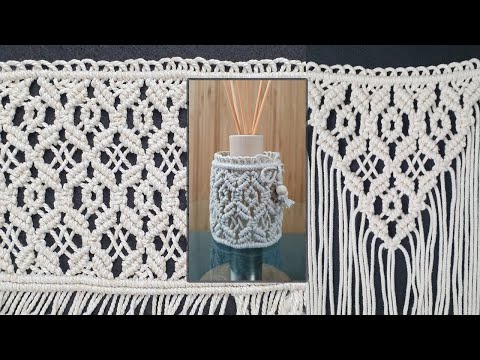 DIY Macrame Star Ornament Tutorial Handmade Christmas Tree Decoration
