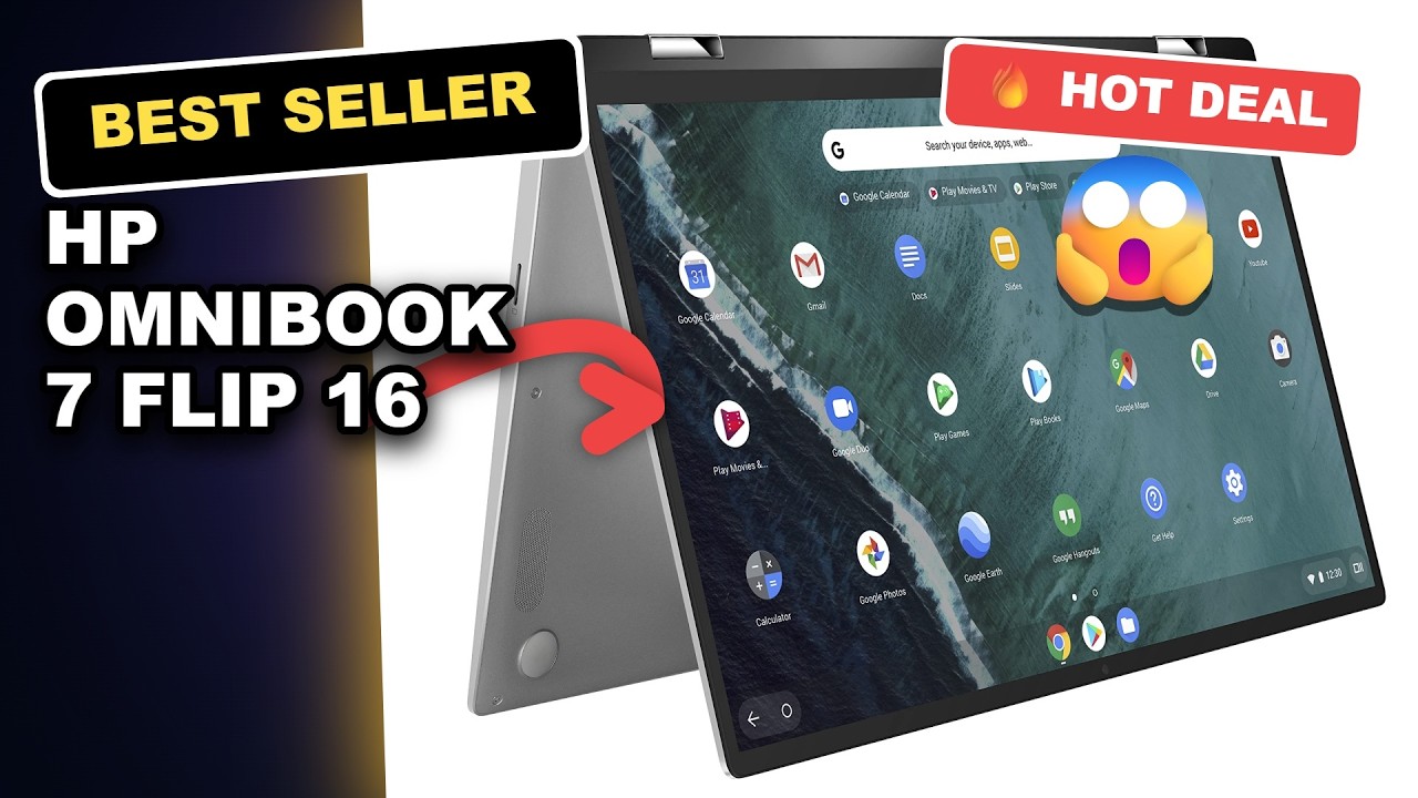 HP OmniBook 7 Flip 16 Review: The AI-Powered Business Laptop Worth Buying? review video
