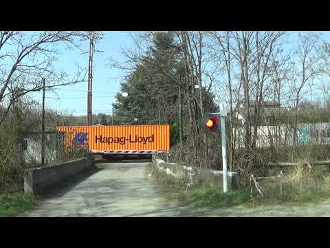Passaggio a livello di strada Bruciata - Rocca Grimalda (AL) / Level Crossing / Spoorwegovergang