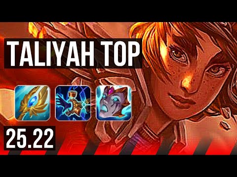 TALIYAH vs FIORA (TOP) | EUW Master | 25.22