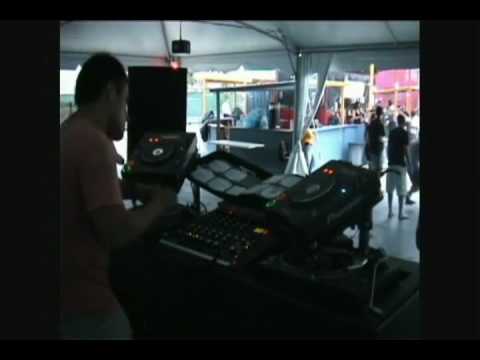 Davidson Ospina @ Water Taxi Beach 6/5/2010 - Playing "Do U"