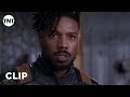 Black Panther: Killmonger Challenges T'Challa to Ritual Combat [CLIP] | TNT