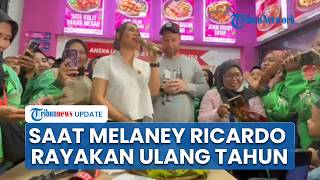 Momen Manis Melaney Ricardo Kegirangan Dapat Ucapan Ulang Tahun oleh Ojol di Usia 45 Tahun