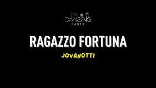 Jovanotti - Ragazzo Fortunato (Testo/Lyrics Karaoke Style)