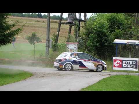 26 Rajd Rzeszowski Os.Pstrongowa A.Muradian/P.Chelebaev Peugeot 208