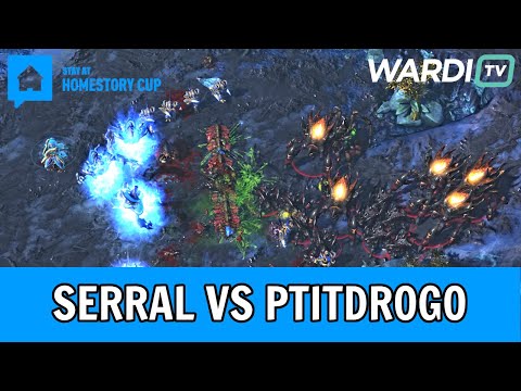 Serral vs PtitDrogo - $5k Stay At HomeStory Cup #2 (ZvP)