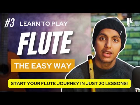 Flute lessons for beginners | Lesson 3 Flute and its functionality | Radhe flutes