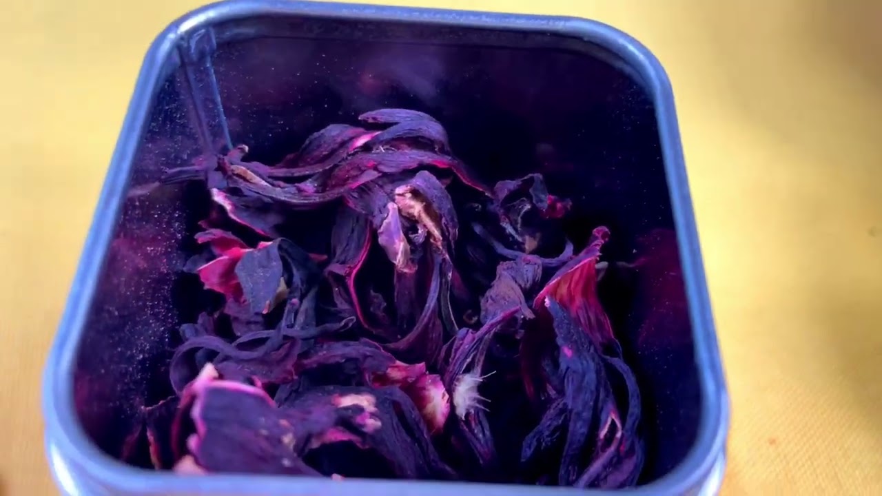 Vorschau: Tasty Pott Bio Hibiskus Blüten Tee 20g Dose