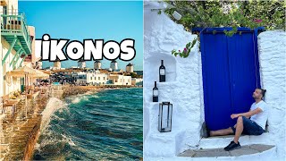 MIKONOS VLOG | Ünlülerin Tatil Mekanı Mikonos'ta Gezilecek Yerler