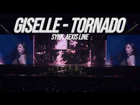 [4K] aespa - Tornado (GISELLE Solo│Fancam│2025.08.30 KSPO DOME)