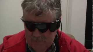 Bionic eye helps blind man see again