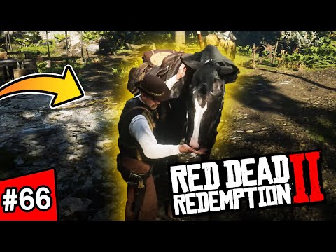 OKIEŁZNUJE DZIKIEGO KONIA JAK MISTRZ | Red Dead Redemption 2 [#66] | BLADII