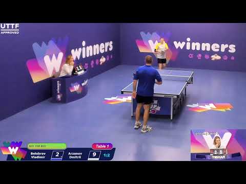 WINners CUP table 1 28.09  Belobrov Vladimir - Arzanov Dmitrii 15:00