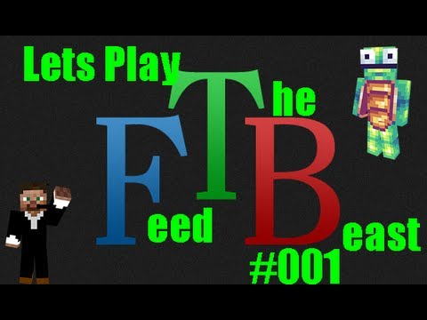 Lets Play Minecraft Feed The Beast Lite Together #001 Ich besam dich [German/Full-HD]
