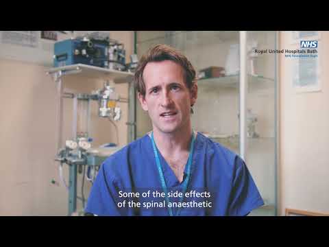 Your anaesthetic choices for your planned hip or knee replacement surgery at the RUH.