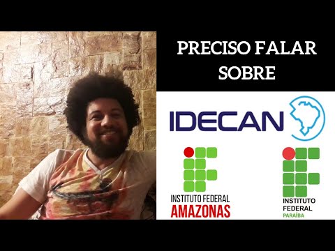 Indignação com a banca IDECAN: Concursos IFAM e IFPB | Caio Faiad