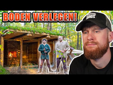 Der BODEN wird VERLEGT! - Das Hobbithaus wird weiter gebaut | Fritz Meinecke reagiert