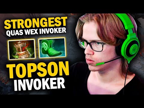 TOPSON Invoker - The Strongest Quas Wex Invoker Ever vs EG.s4 Pangolier | Dota 2 Invoker