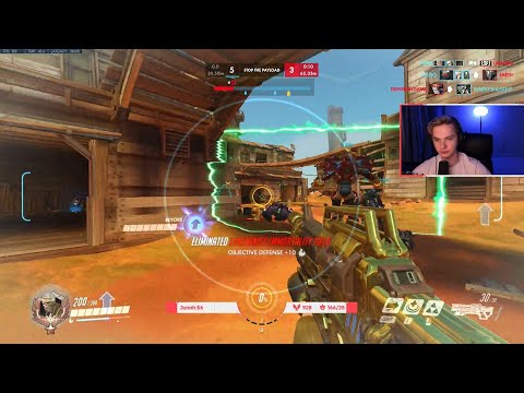 47 ELIMS! GALE SOLDIER 76 GAMEPLAY OVERWATCH SEASON 32 TOP 500