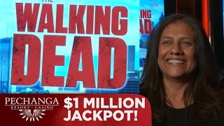 Pechanga $1 Million Jackpot Walking Dead Slot Machine