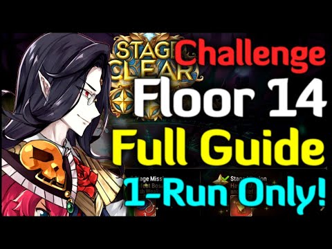 Abyss Challenge Floor 14 FULL GUIDE! Super Easy