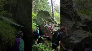 Video thumbnail of Colpo di fulmine, 6c. Val Masino