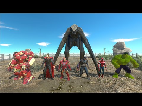 MUTO vs AVENGERS - Animal Revolt Battle Simulator