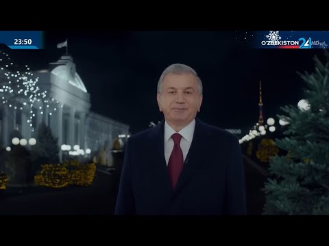Uzbekistan National Anthem | 2023 New Year Speech