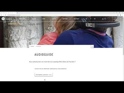Le site web de Notre-Dame de Fourvière