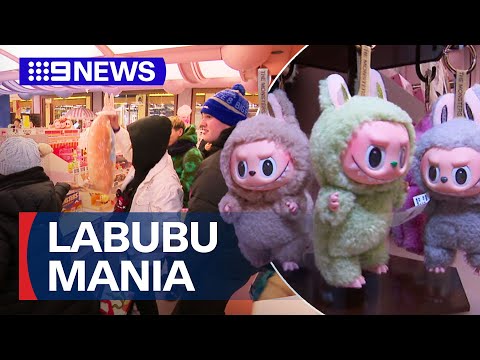 New Labubu store in Melbourne draws massive crowds | 9 News Australia