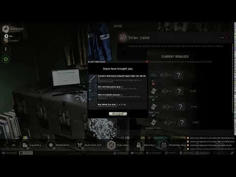 First Scav case this wipe and look what i got