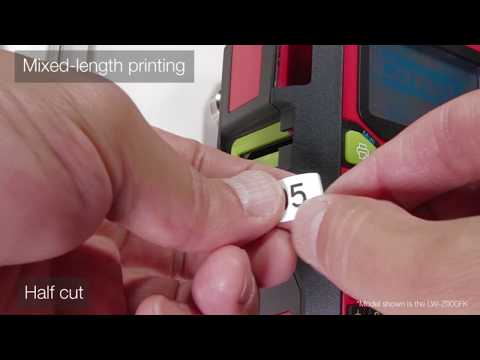 Image of Epson Labelworks LW-Z700FK Industrial Label Maker video thumbnail