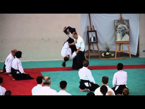 Le stage Aikido à Lesneven 2015-FUNAKOSHI sensei　N°1