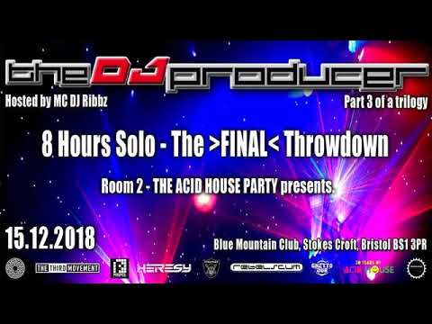 Dj Producer 8 Hour Solo Set 10-11pm 1990 1st Generation Belgian Euro Hardcore