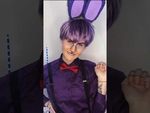 A normal night in Five night at Freddy's with Foxy Chica and Bonnie ✨ #cosplay #fnaf