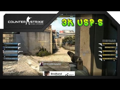 CS:GO - Dreamhack Winter 2014 NIP vs LDLC Forest 3K USP-S Pistol Round | Overpass
