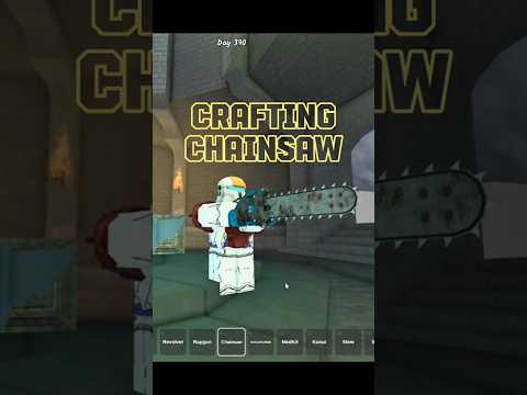 CRAFTING CHAINSAW on 99 nights in the forest