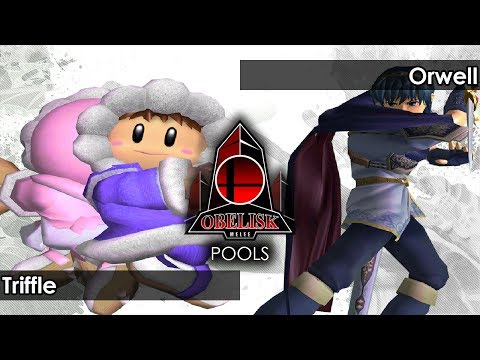 Melee: HOF | Triffle (Ice Climbers) V Orwell (Marth) - Obelisk 83 Tournament SSBM